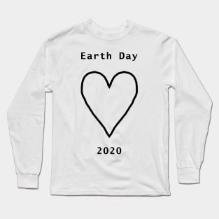 Heart for Earth Day Long Sleeve T-Shirt